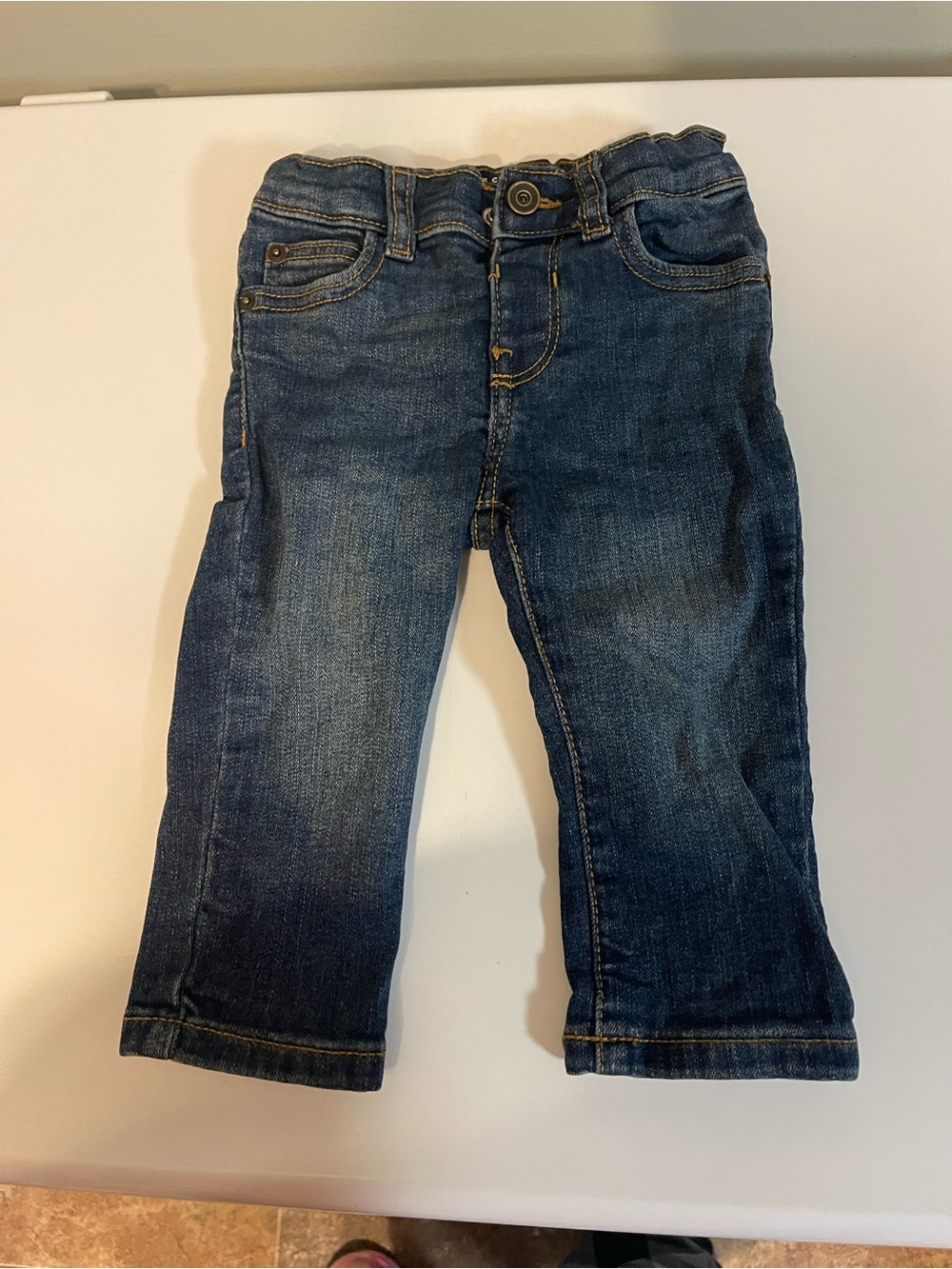 Classic Navy Toddler Jeans - children’s place